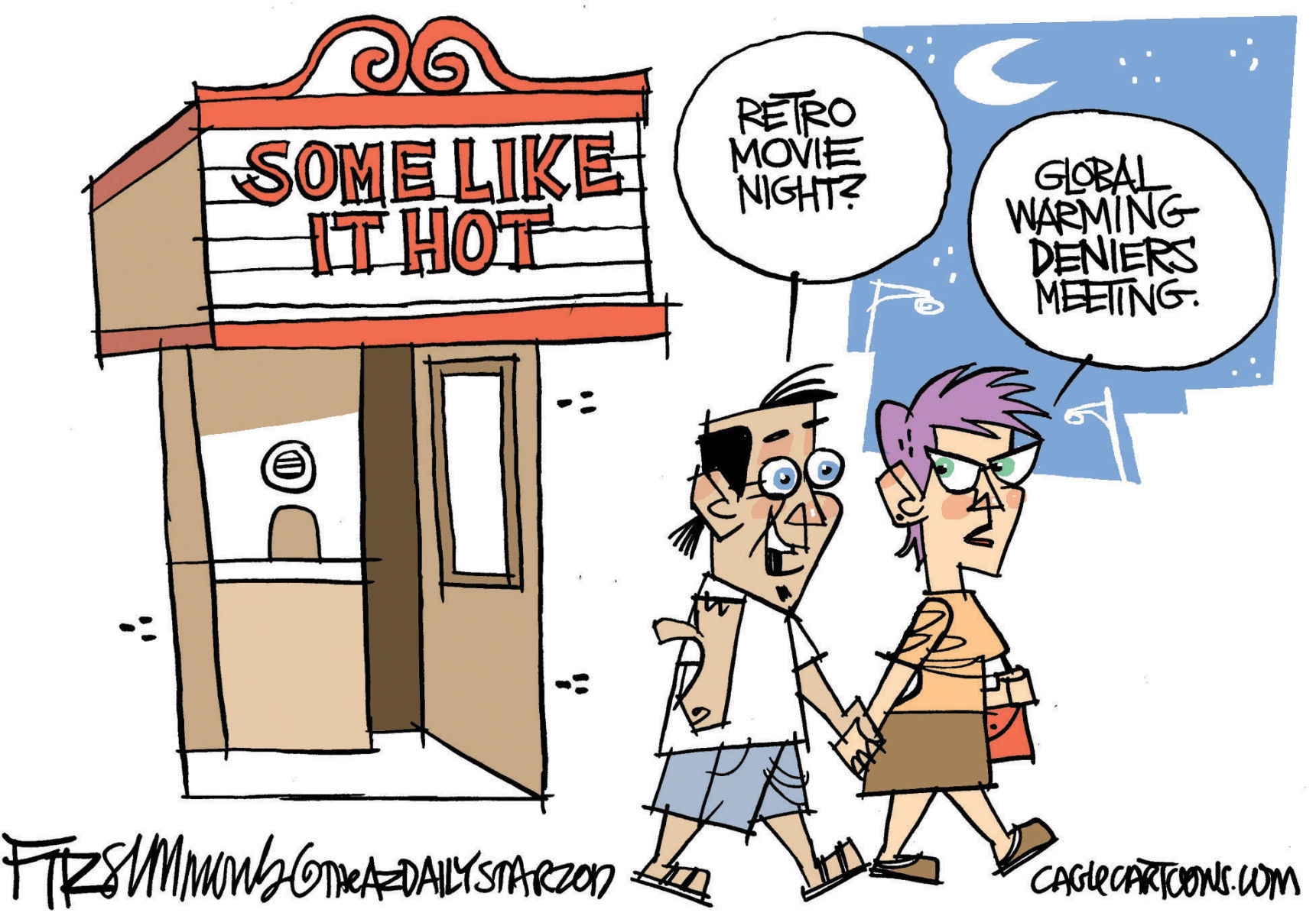 Daily Fitz Cartoon: Hot
